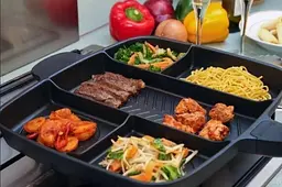 Сковорода гриль 5в1 GRILL PAN 38 см - мініатюра 5