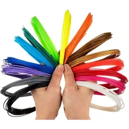 Пластик 3D Pen WM001 PLA для 3D ручки 20 кольорів по 10 м (tdd025) - мініатюра 5