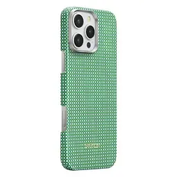 Карбоновий чохол Pitaka Ultra-Slim Case Forest Green для iPhone 16 Pro (KI1601PFOR) - мініатюра 2