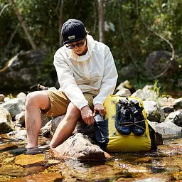 Туристичний водонепроникний рюкзак Naturehike CNH22BB003 25л (Жовтий) - мініатюра 10