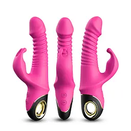 Вібратор з подвійною стимуляцією Zing pink Boss Series 52-00013 102103 - мініатюра 5