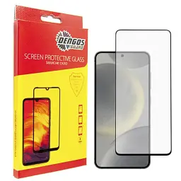Скло захисне Dengos Full Glue Samsung Galaxy S24 (black) (TGFG-351)