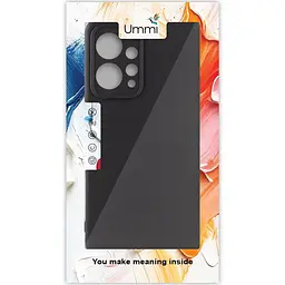 Чохол Silicone Cover Ummi Lakshmi Full Camera (AA) для Xiaomi Redmi Note 12 4G Чорний / Black - мініатюра 2