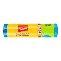 Мішки для сміття Chisto Strong із затяжками, 60 л, 10 шт. - мініатюра 2