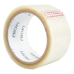 Скотч пакувальний Profi, 45 мм x 100 м, 40 мкм, прозорий