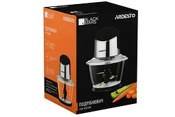 Подрібнювач Ardesto CHK-4001BR, Black/Silver, 400W, ємність 1 л, 1 режим, захист від перегріву - мініатюра 5