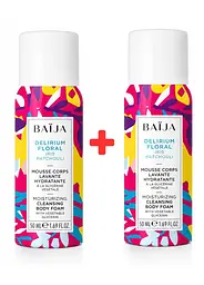 Набір пінок для душу Baija Delirium Floral Iris & Patchouli 50 мл + 50 мл (1+1 у подарунок)