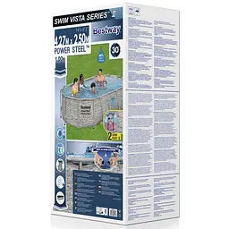 Басейн каркасний Bestway 56714K (427-250-100 см), 7250 л