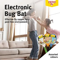 Електрична мухобійка Zero In Bug Bat для знищення комах - мініатюра 6