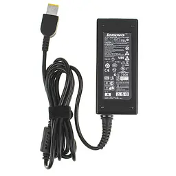 Блок живлення для ноутбука Lenovo 20V, 2.25A, 45W, USB+pin (Square 5 Pin DC Plug), чорний (ADLX45NLC2A) (без кабеля!) - мініатюра 3