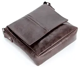 Шкіряна чоловіча сумка SHVIGEL 21х22,5х8 см sum0023496 - мініатюра 6