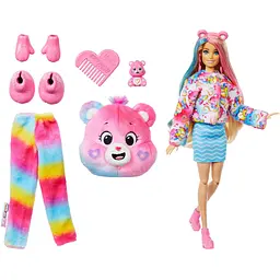 Лялька Barbie Cutie Reveal Care Bears: нова хвиля - ведмедик Єдність (JFV60) - мініатюра 2