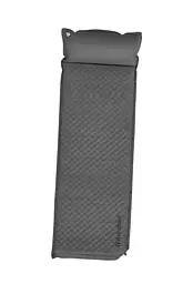 Килимок самонадувний Naturehike (CNK2300DZ014) 6см - з подушкою - одномісний - графіт