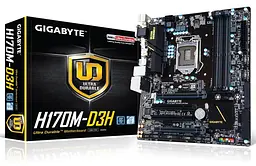Материнська плата Gigabyte GA-H170M-D3H (GA-H170M-D3H) ( Б/в - мініатюра 4