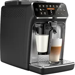Кавомашина Philips Series 4300 LatteGo чорна 1.9 л (EP4346/71)