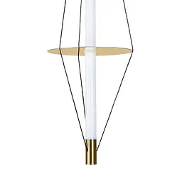 Люстра LED Levistella 7813092 (800) AB, 10W, 4000K, бронзовий метал, стельова стиль для дому - мініатюра 2