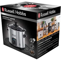 Повільноварка Russell Hobbs CompactHome 145 Вт сіра (25570-56) - мініатюра 2
