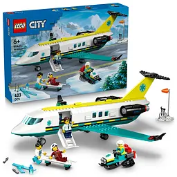 Конструктор LEGO City Літак швидкої медичної допомоги 403 деталей (60465) - мініатюра 4