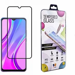 Скло захисне Drobak Xiaomi Redmi 9A Full Cover Full Glue (Black) (222233) (222233)