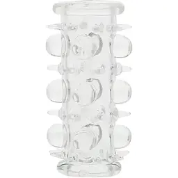 Насадка стимулююча Boss Of Toys Boss Stretchy Sleeve Clear, BS6700014, Прозорий