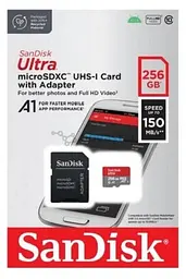Карта пам'яті microSDXC 256Gb Ultra SanDisk teh0024478 - мініатюра 3