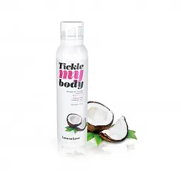 Масажна піна Love To Love Tickle My Body Coconut, що зволожує, 150 мл