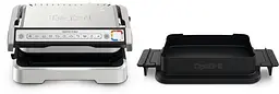 Гриль Tefal притискний OptiGrill 4in1 Inox 2100Вт з'ємні пластини метал (GC774D30) - мініатюра 2