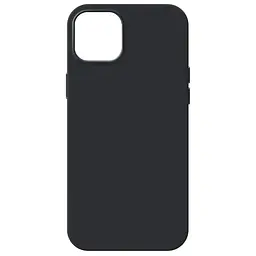 Силиконовый чехол с MagSafe для Apple iPhone 14 Plus, ICON2 MagCase, черный, противоударный, панель с мягкой подкладкой, защита всего корпуса, поддержка беспроводной зарядки, совместим с защитными стеклами и пленками, ArmorStandart (ARM68397)