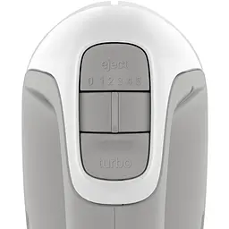 Ручний міксер Tefal Prep`Mix HT450B38, 450 Вт 5 налаштувань швидкості, Turbo, білий | сірий - мініатюра 5