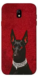 TPU чохол Demsky Premium doberman для Samsung J730 Galaxy J7 (2017)