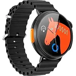 Смарт-годинник Hoco Y18 Smart Sports Watch (call version) Black - мініатюра 3