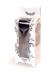 Анальна пробка Boss Jewellery Silicon Bunny Tail 6.5 см (чорний) - мініатюра 7