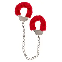 Поножі Plush Leg Cuffs Red - мініатюра 2