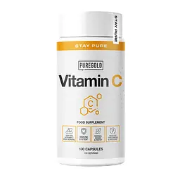 Вітамін C Pure Gold - 100 капсул, для імунітету