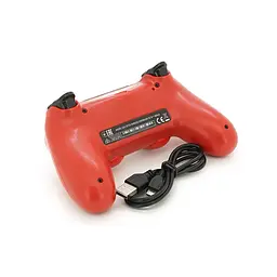 Бездротовий геймпад Voltronic DualShock 4 для PS4 червоний - мініатюра 4
