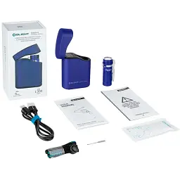 Ліхтар Olight Baton 4 Premium Regal Blue - мініатюра 10
