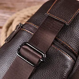 Чоловіча шкіряна сумка Vintage 16х30х5 см sum0022416 - мініатюра 8