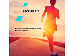 Наушники TWS Canyon OnRun 11 Sport Wireless Red (CNS-TWS11R) - миниатюра 7