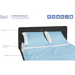 Набір наволочок Sonex Aero Ocean Blue 50х70 см 2 шт. (SO102223) - мініатюра 2