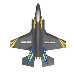 Глайдер на радіокеруванні Kfplan KF605 з гіроскопом (Чорний) - мініатюра 2