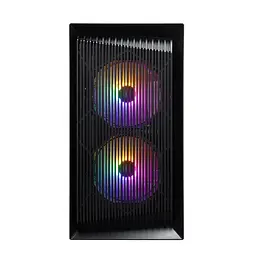 Корпус 1stPlayer BS-2-BK-3F1 Black без БП (BS-2-BK-3F1)