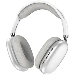 Bluetooth Стерео Гарнітура Borofone BO22 |BT5.3, AUX/TF, 12h, 400 mAh| Сталевий