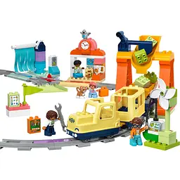 Конструктор LEGO DUPLO Town Великий інтерактивний громадський потяг 103 деталі (10428) - мініатюра 2