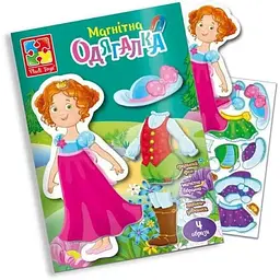 Гра розвиваюча VLADI TOYS "Принцеса" магнітна VT3204-26