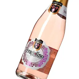 Напій винний Salute Fragolino Rosato слабоалкогольний газований напівсолодкий рожевий 6-6.9% 0.75 л - мініатюра 5