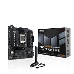 Материнcька плата TUF GAMING B850M-E WIFI sAM5 B850 4xDDR5 M.2 HDMI DP Wi-Fi BT mATX Asus teh0019086 - мініатюра 9