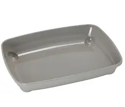 Туалет для кошенят Moderna Arist O-Tray сірий 27.9х37х6.2 см C120330 - мініатюра 2
