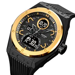 Наручний годинник чоловічий 2013GD Gold Skmei acs0030395 - мініатюра 2