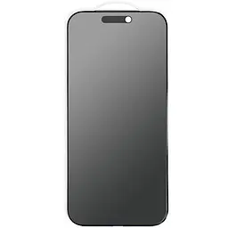 Захисне скло Epik Privacy 5D Matte (тех.пак) для Apple iPhone 18 Pro Max (6.9") Чорний