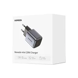 Зарядний пристрій Ugreen 20W USB C PD Nexode mini Charger CD318 (90664) - мініатюра 2